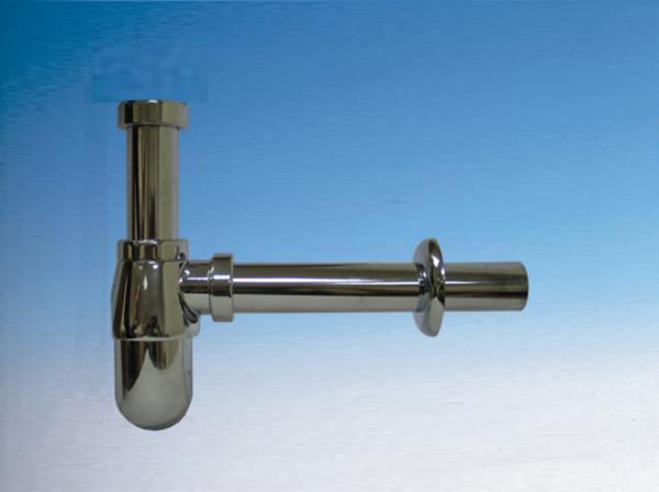 Сифон для умывальника бутылочный MCALPINE MRW1-CP-NW