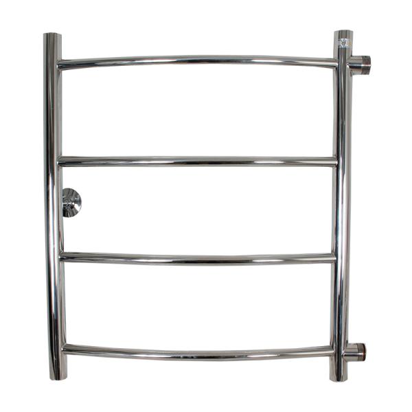 Полотенцесушитель водяной Тера Лидер П4 500х500 мм, боковое подключение 500 мм