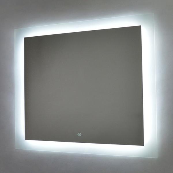 Зеркало Норма 80х60см с LED подсветкой, сенсорный выключатель