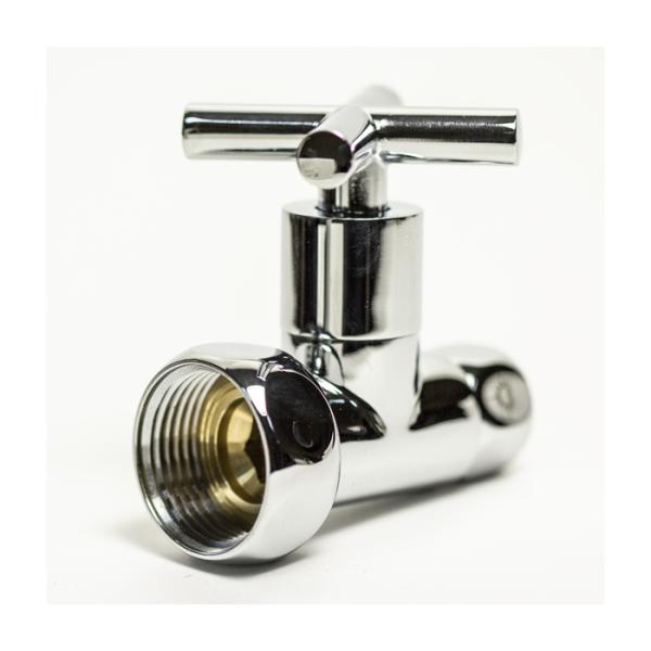 Вентиль запорный прямой 1''х3/4'' г/г крест 840SCH1005