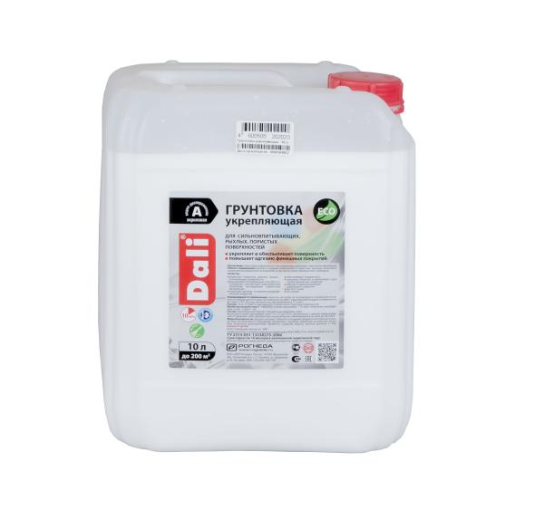 Грунтовка акриловая укрепляющая 10л "DALI"