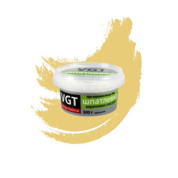 Шпатлевка по дереву Экстра 0,3кг ВГТ сосна