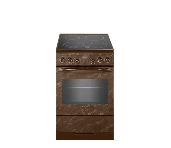 Плита электрическая Gefest ЭП Н Д 5560-03 0054, коричневая, 50см