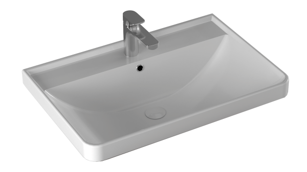 Раковина мебельная Briz Beauty 80 с донным клапаном