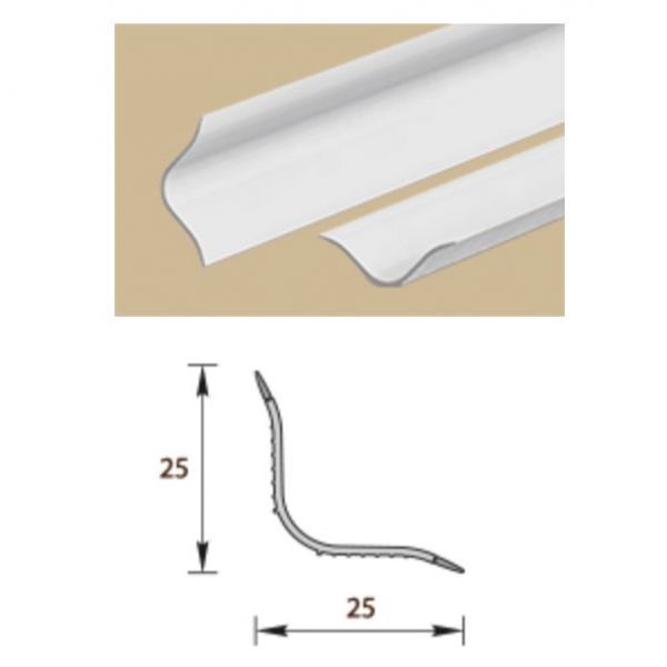 Бордюр для ванной 2,5х2,5 (с самоклейкой) 1,8м Россия