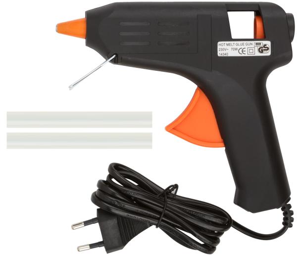 Пистолет клеевой, электрический, 15 Вт (70Вт), 11мм, FIT