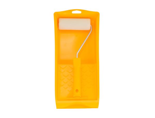 Набор валик "Велюр" ворс 4мм, 30*100мм, ручка 29см + ванночка 15*32см (арт.86933002) Color Expert