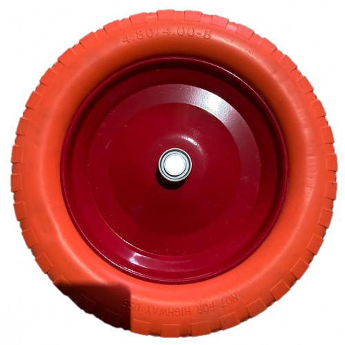 Колесо полиуретановое, 380 мм, посадочный диаметр 20 мм, VicArt