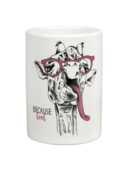 Стаканчик АкваЛиния Happy Giraffe белый BCE0083AA-TB