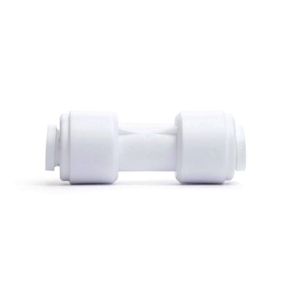 Муфта JG для бытовых фильтров 1/4"х1/4" трубка-трубка