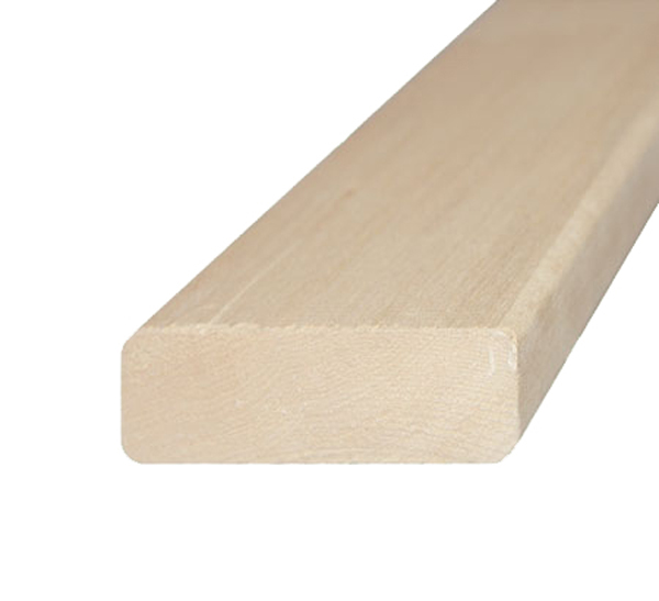 Полок 26х90мм сорт 0 (А) 2,3м липа