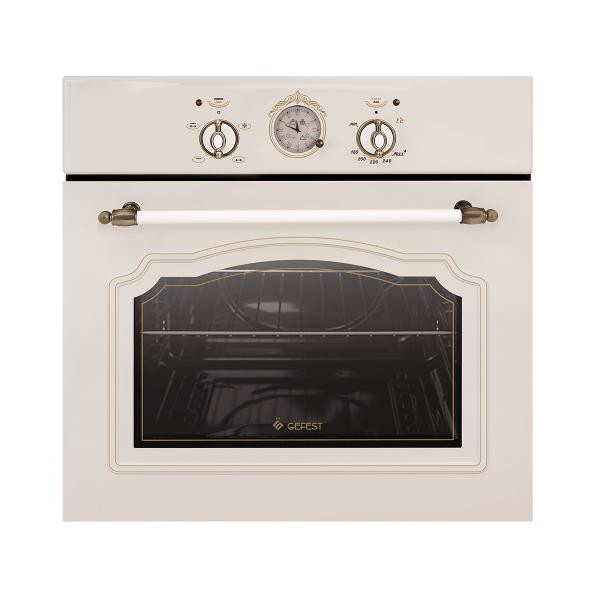 Духовой шкаф газоэлектрический Gefest ДГЭ 601-01 К64, бежевый