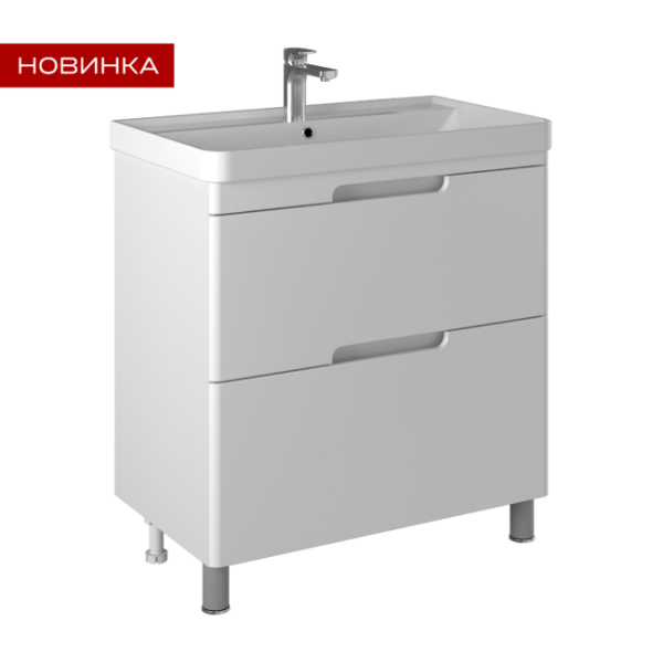Тумба Briz Маре т8-80 под раковину Beauty 80, 249 03-08080-20 00 БЕЛ