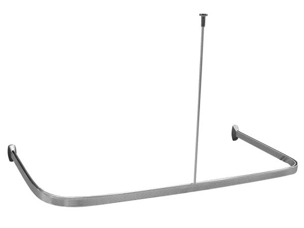 Карниз для занавесок универсальный 100см х3 (хром) 690-09