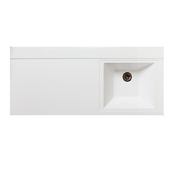 Раковина над стиральной машиной Runo Gamma 105 Лайт левое крыло, 00-00001120