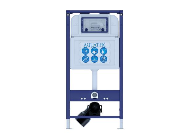 Инсталляция для подвесного унитаза  Aquatek PRO 51 с креплением KKI-0000002