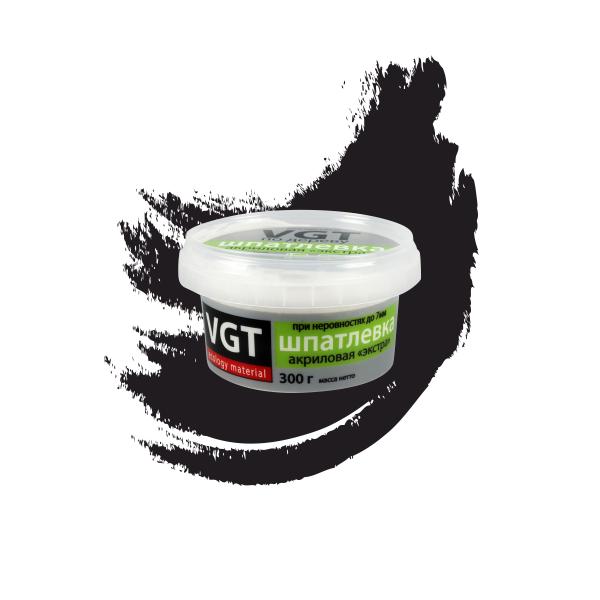 Шпатлевка по дереву Экстра 0,3кг ВГТ венге