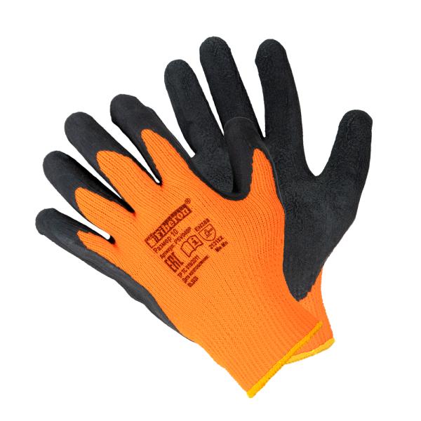 Перчатки Ледоруб утепленные, акрил, вспененное латексное покрытие, 10 (XL), Fiberon