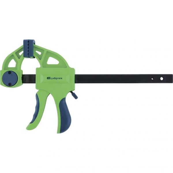 Струбцина F-образная, 450*70*660мм, быстрозажим, пласт.корпус(20566) (Сибртех)