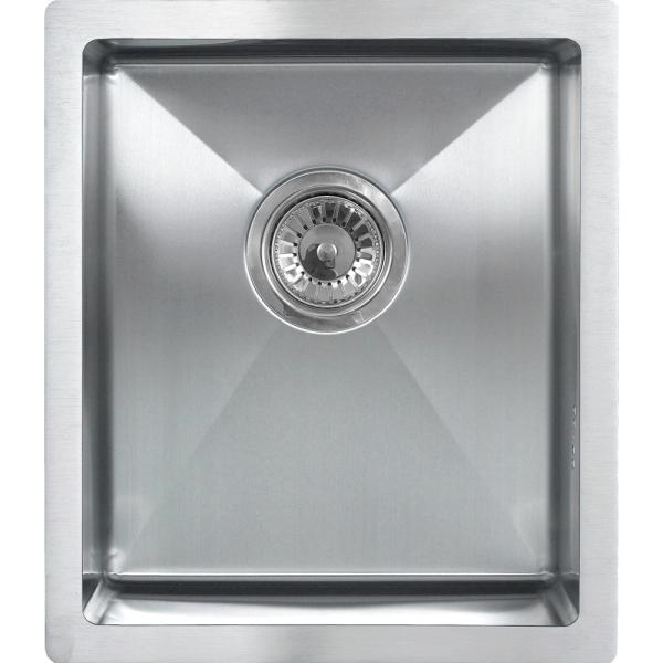 Мойка кухонная Melana ProfLine прямоугольная 38x44 см, нерж. сталь, сатин MLN-R3844H