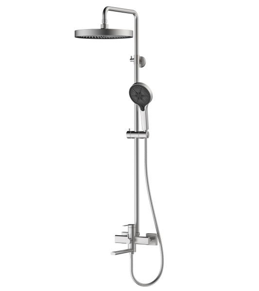 Душевая система Avrora Vela AV6440S нержавеющая сталь