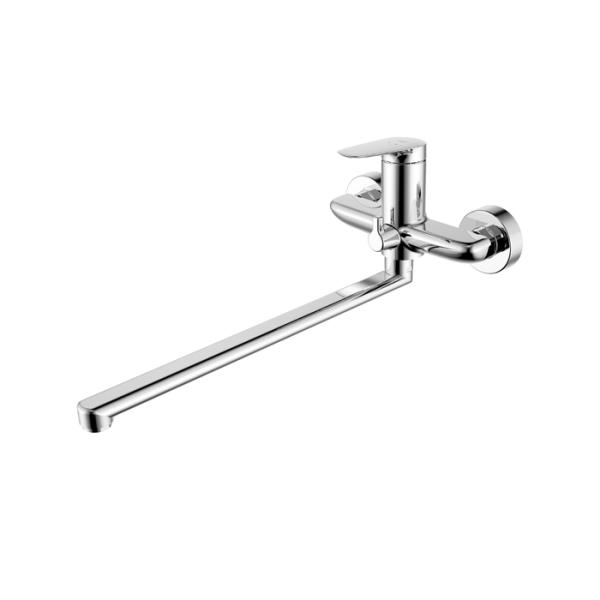 Смеситель для ванны Iddis Zodiac X длинный излив ZDXSBL2i10WA