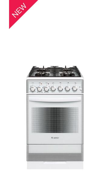 Плита кухонная газо-электрическая GEFEST 5502-02 0042 белая