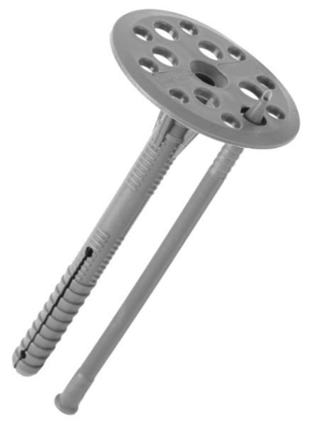 Дюбель для изоляции 10/100 с пластиковым гвоздем, Tech-Krep