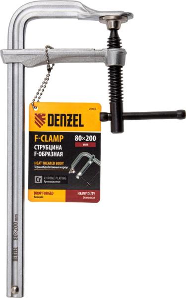 Струбцина F-образная кованая 80x200 мм, Denzel