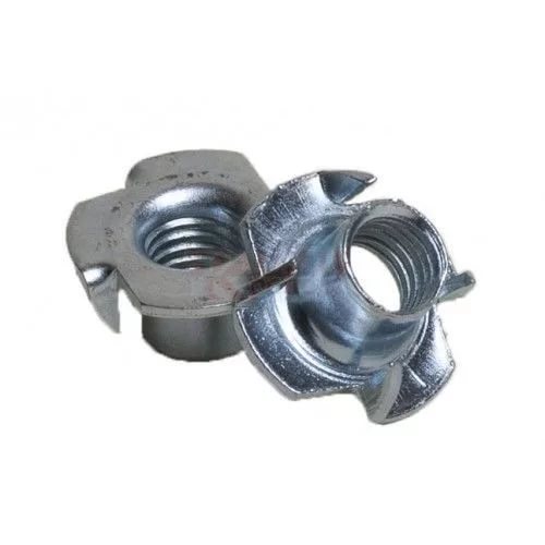 Гайка усовая (мебельная врезная) М  5, DIN 1624, оцинкованная