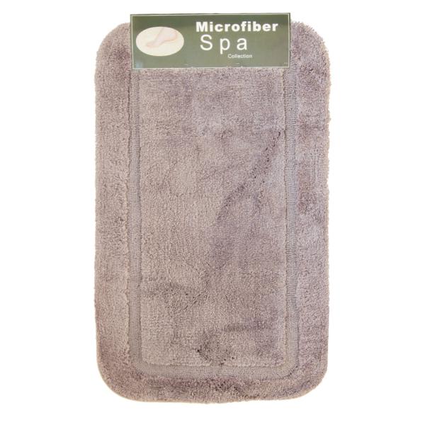 Коврик для ванной комнаты Zalel Lux Border 100х60 см, серый