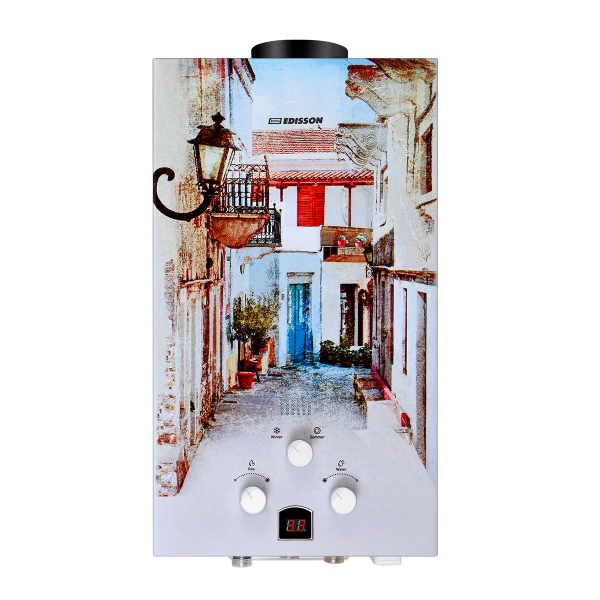 Водонагреватель проточный газовый EDISSON E 20 GD (Лиссабон)