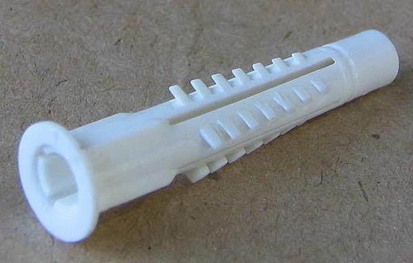 Дюбель  6х 28мм 4BS-K универс. полим. (белый, четырехраспорный, шипы, стопор.манжета), (шт)