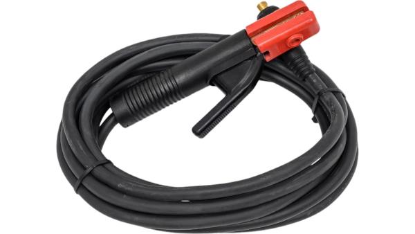 Комплект кабель КГ16 с электрододержателем 5 м, вилка 10-25 мм, Профессионал