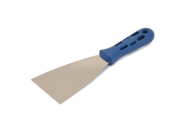 Шпатель 100мм, гибкий, нержав. сталь, пластик. ручка (арт.91131002) Color Expert