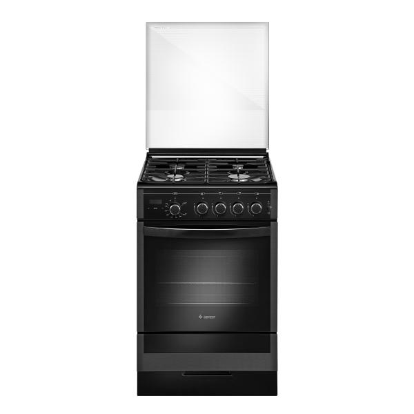 Плита газовая Gefest ПГ 5300-03 0046, черная, 50 см