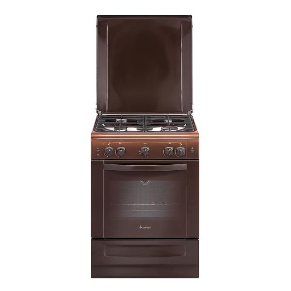 Плита газовая Gefest ПГ 6100-01 0001, коричневая, 60 см