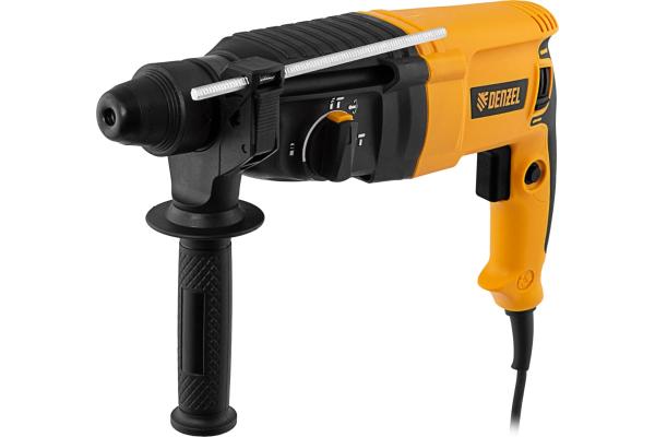 Перфоратор электрический RHH-800-26, SDS-plus, 800 Вт, 3 Дж, 3 плюс 1 реж., Denzel