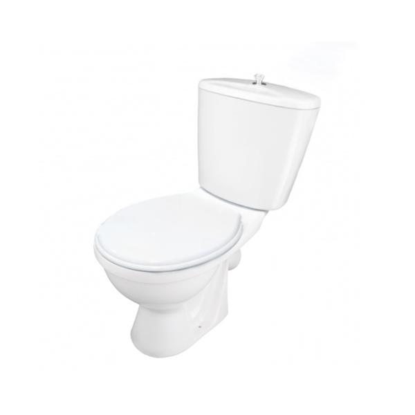 Унитаз-компакт Лобненский Стройфарфор Универсал Эконом с боковой подводкой