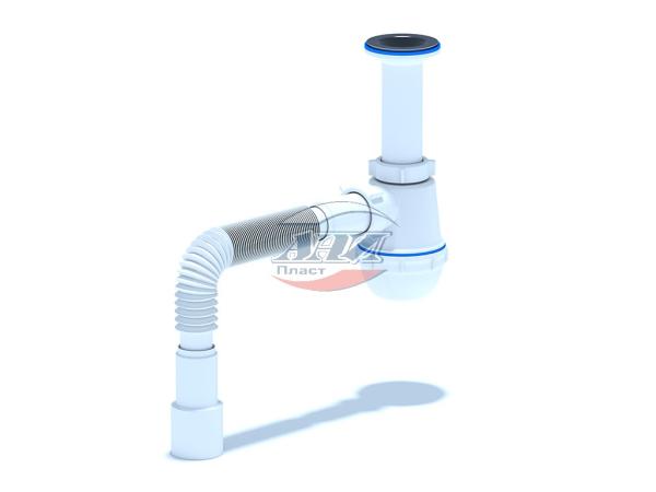Сифон для мойки АниГрот A05.15 11/2''х40 с г/тр 40х40х50