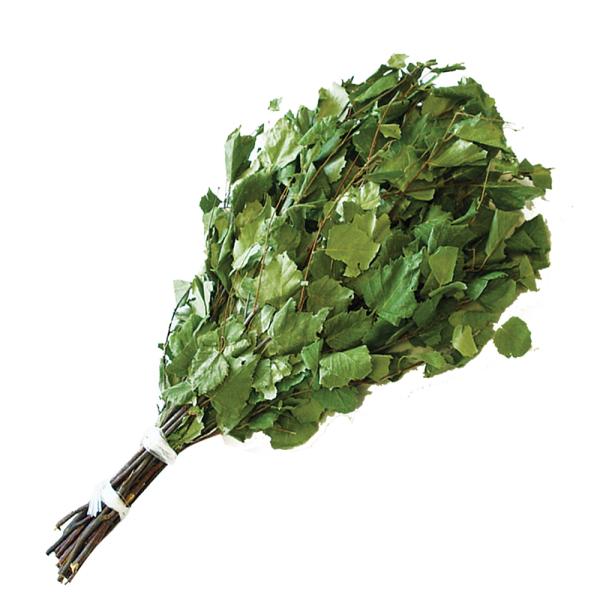 Веник для бани березовый в упаковке "Банные штучки"