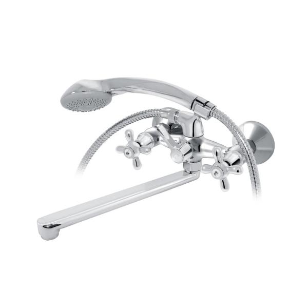 Смеситель для ванны Varion Ретро 7014222 длинный излив