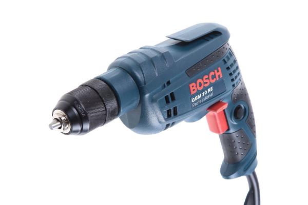 Дрель Bosch GBM 10 RE, 600 Вт, 0-2600 об/мин, коробка