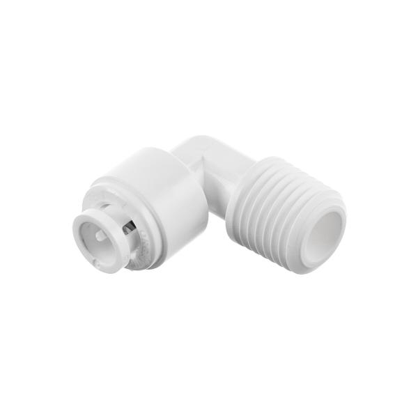 Угольник JG для бытовых фильтров 1/4"х1/4" трубка-нар.резьба