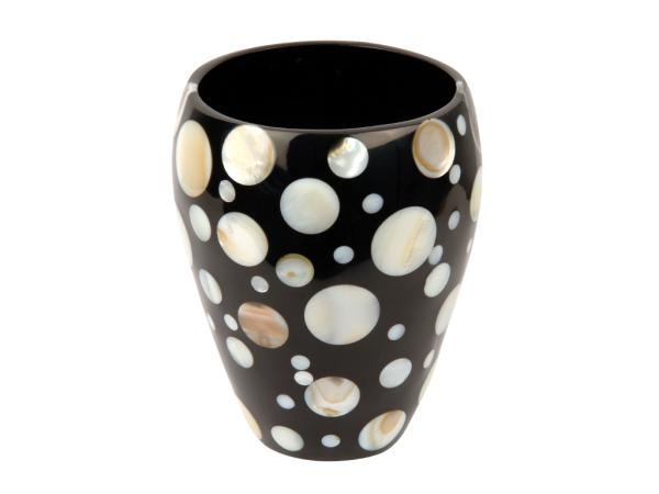 Стаканчик Krugla black (черно-белый) G85-46