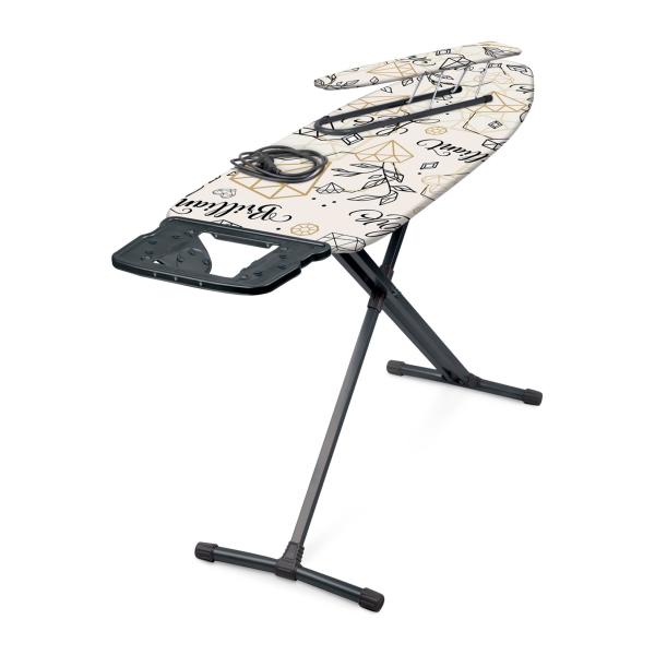 Доска гладильная Nika 10+, 122 x 40 см, бриллианты, Ника