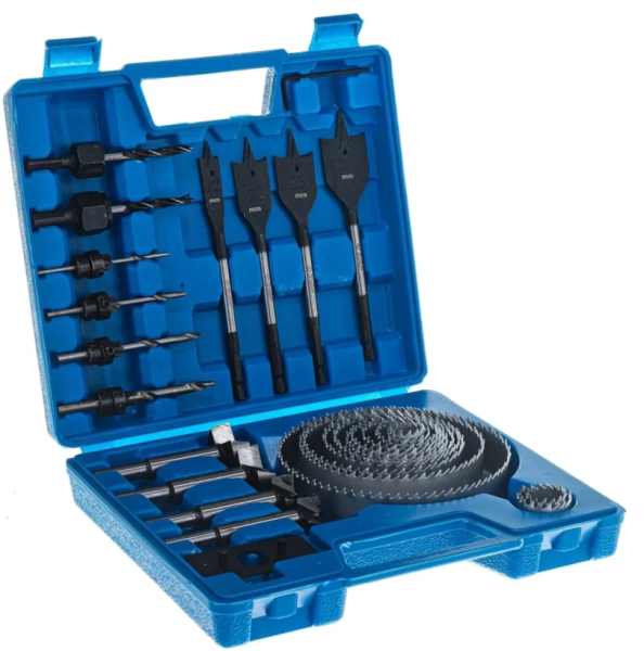 Набор коронок по дереву, 28 предметов, Зубр