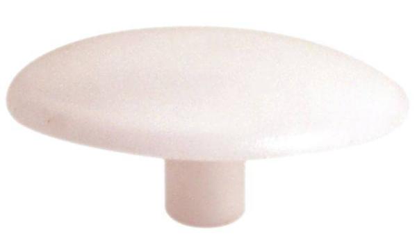 Заглушка для корпусов стяжек Confirmat 12,5х4,2 мм, белая, Hafele, 045.01.731