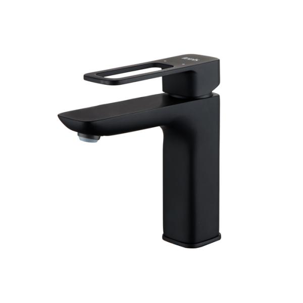 Смеситель для раковины Iddis Slide SLIBL00i01, черный матовый