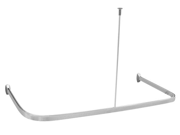 Карниз для занавесок универсальный 100см х3 (бел) 690-10